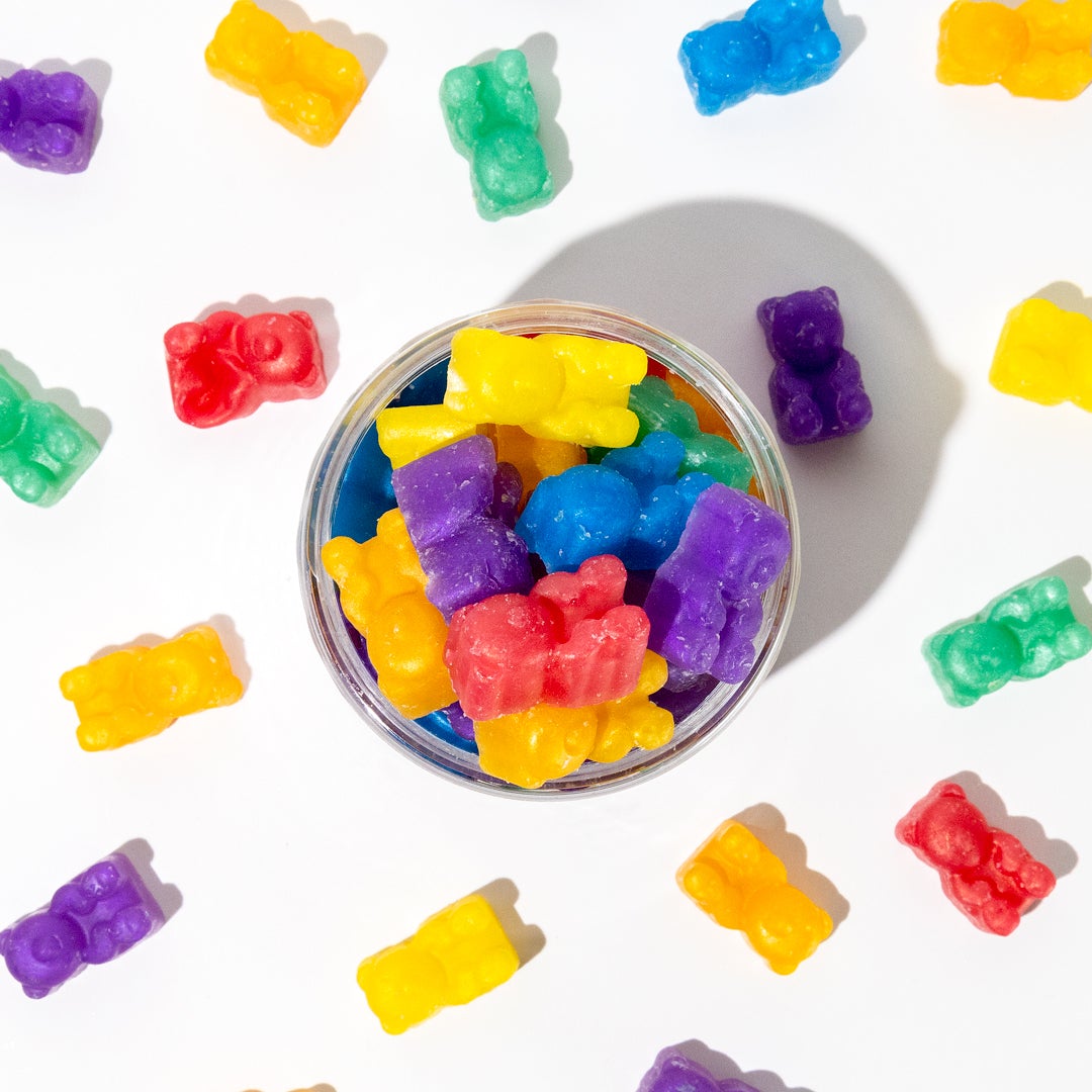 cranberry pear bellini handmade soap minis lifestyle