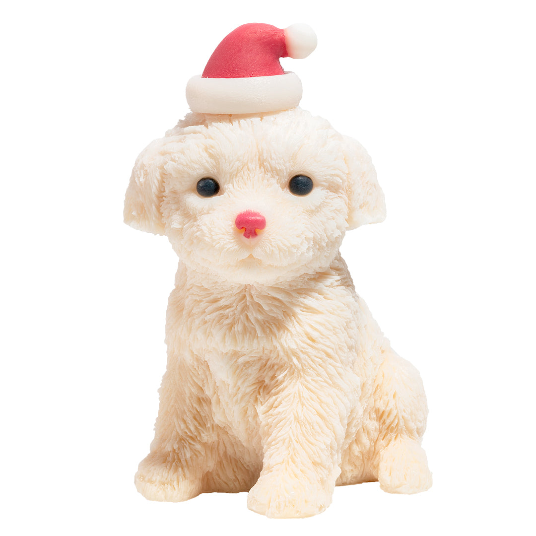 Santa Labradoodle Puppy Soap - Sugar Plum 5/case